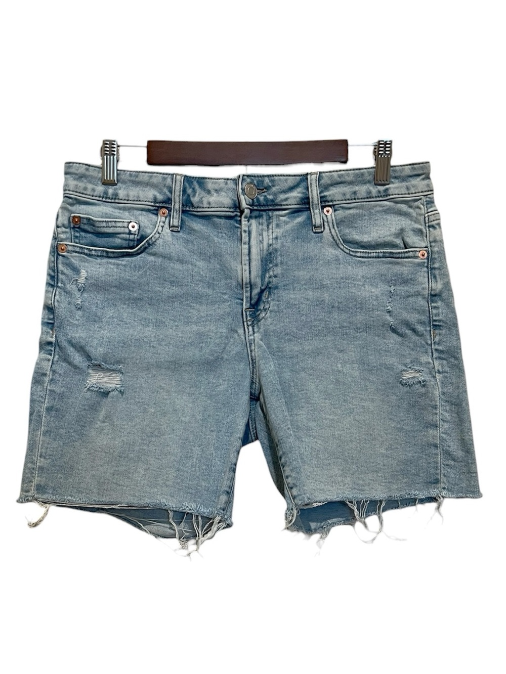 Gap Distressed Denim Shorts 5” Women's Casual Cutoffs Size 8 / 29